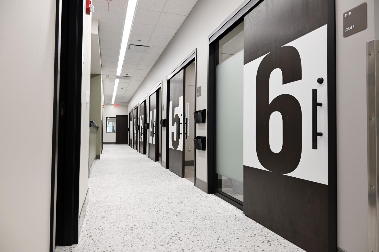 MSU PHOTO ID: (Photo by Marianne Todd) The MSU-Meridian Interprofessional Simulation Center awaits equipment before formally opening its doors to Master of Physician Assistant and Accelerated Master of Science in Nursing students this fall.